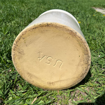 5 Gallon Robinson Ransbottom Stoneware Crock Crown Marked Roseville Ohio