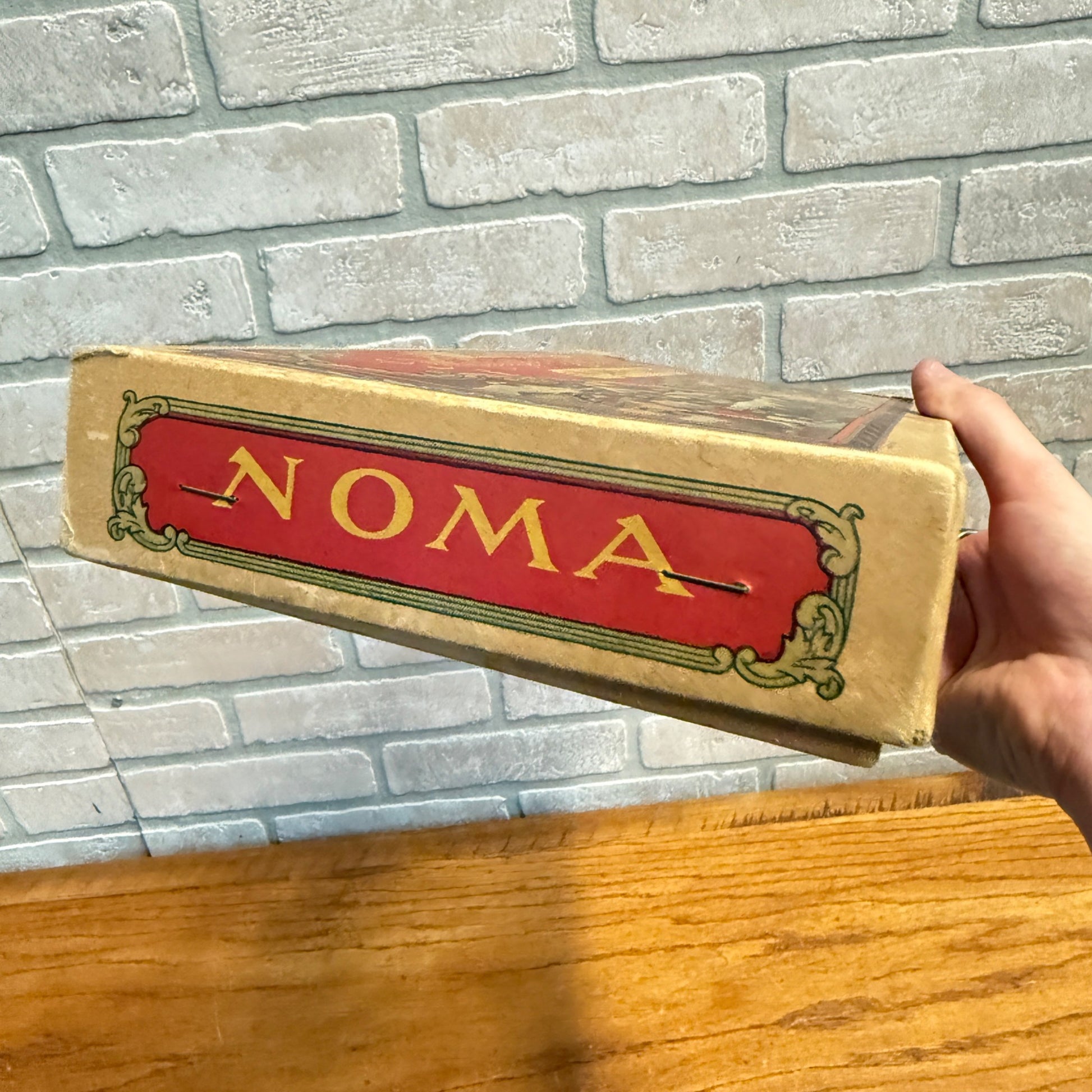 Vintage Christmas Lights By Noma C9 Bulb Original Box from 1927 Works
