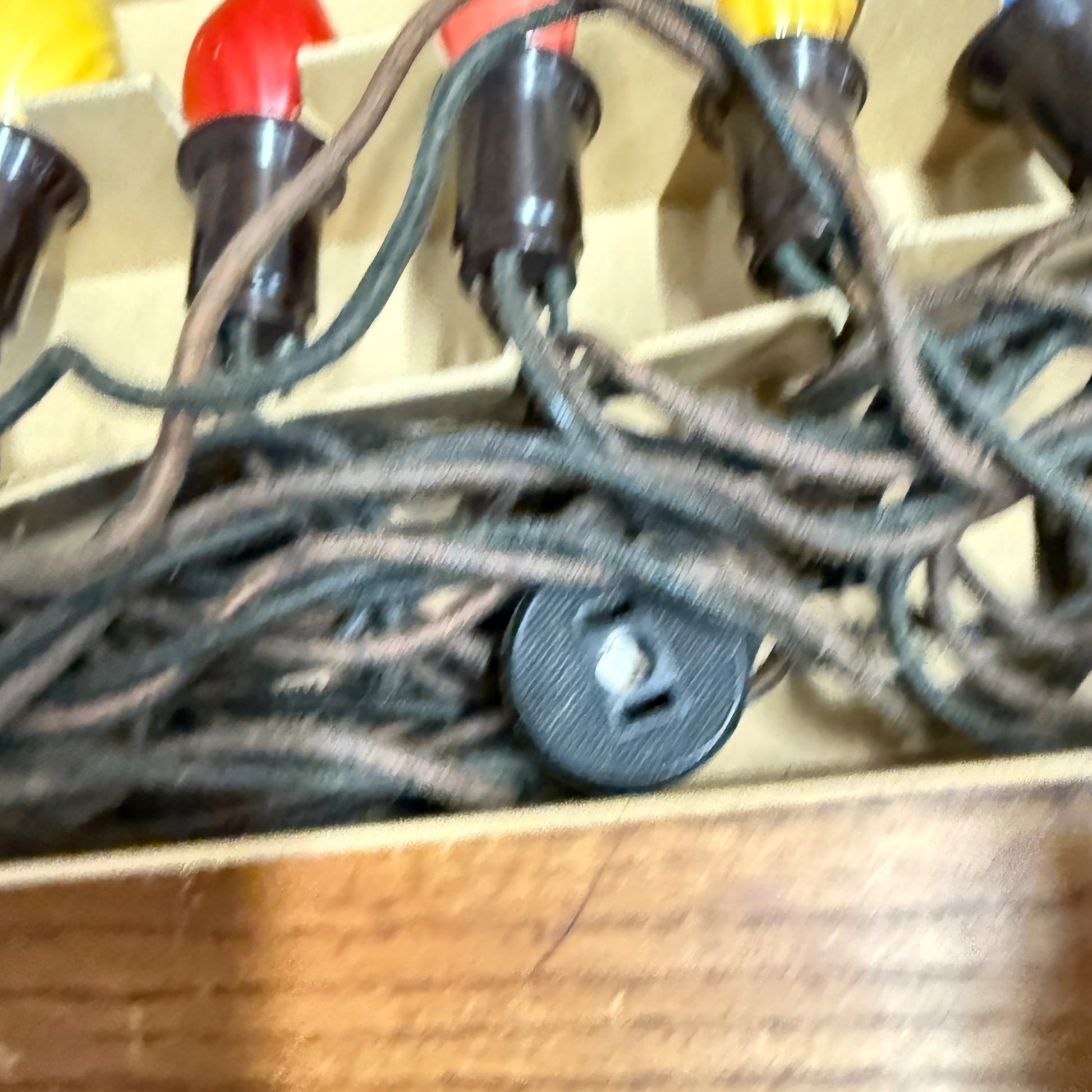 Vintage Christmas Lights By Noma C9 Bulb Original Box from 1927 Works