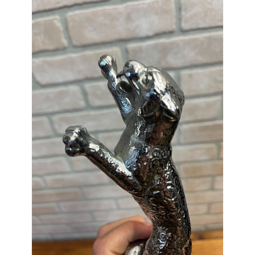 RARE Vintage Desmo 1937 SS Leaping Jaguar Mascot/Hood Ornament Original OEM
