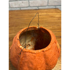 Vintage 1940s Halloween Jack o' Lantern F.N. Burt Pulp Paper Mache JOL 6"