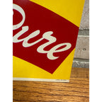 Vintage Plow Boy Tobacco Store Display Advertising Sign Cardstock Litho 1950s