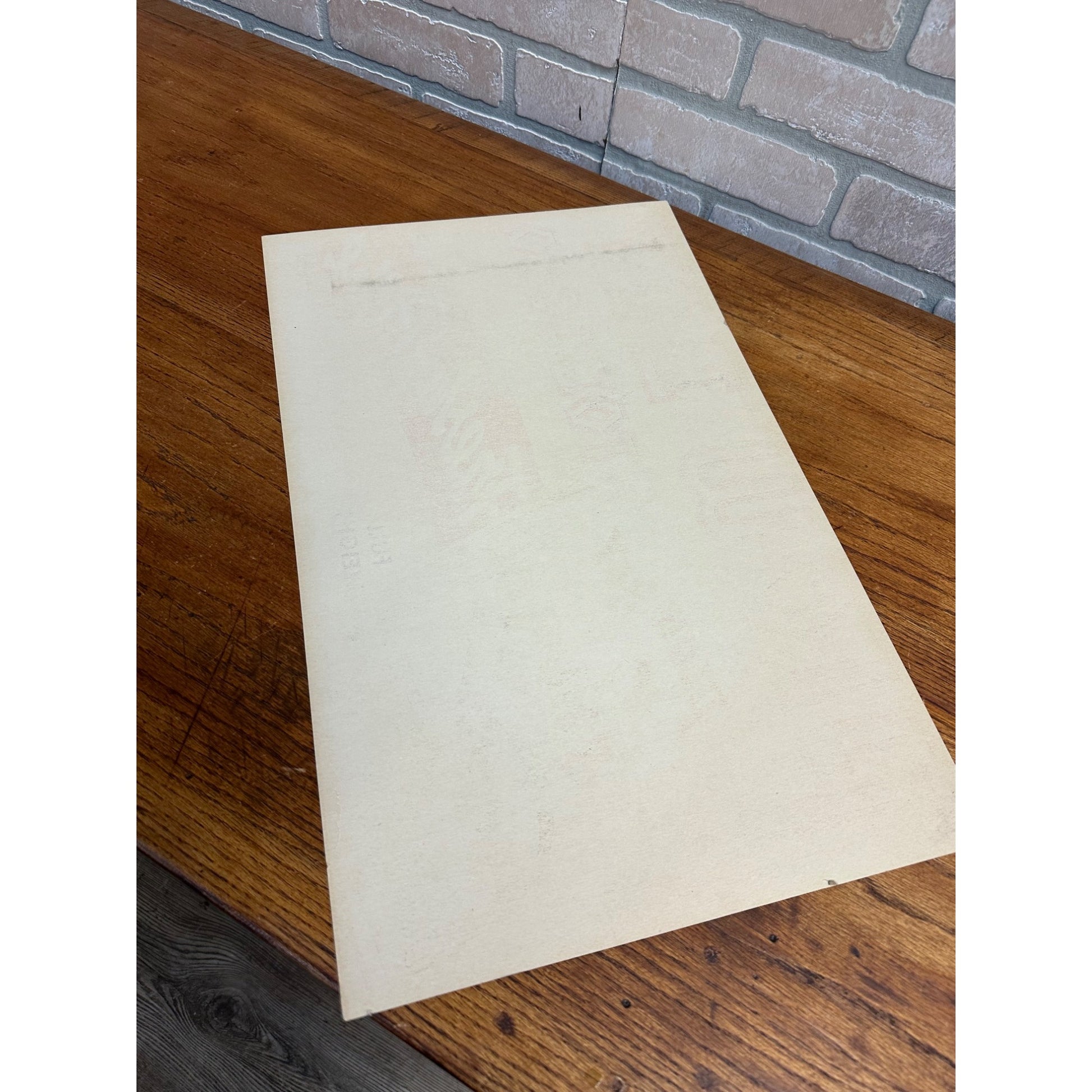 Vintage Plow Boy Tobacco Store Display Advertising Sign Cardstock Litho 1950s