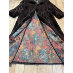 STUNNING Vintage Genuine Beaver Fur Long Jacket Coat Womans Ladies Full Length