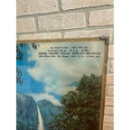 Vintage 1940s Lomira Oil Co. Advertising Sign Glass Frame Wisconsin