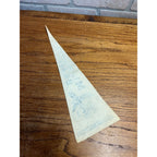 Vintage Milwaukee Braves Bazooka Mini Felt Pennant – 1950s Baseball