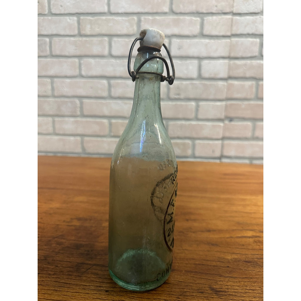 Pre-Pro M.F. O'Connell Blob Beer Bottle Aqua Blue Embossed Philadelphia PA