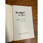 The Draft and You Vietnam Era 1965 Guide Book Vintage Uncle Sam American Military Service