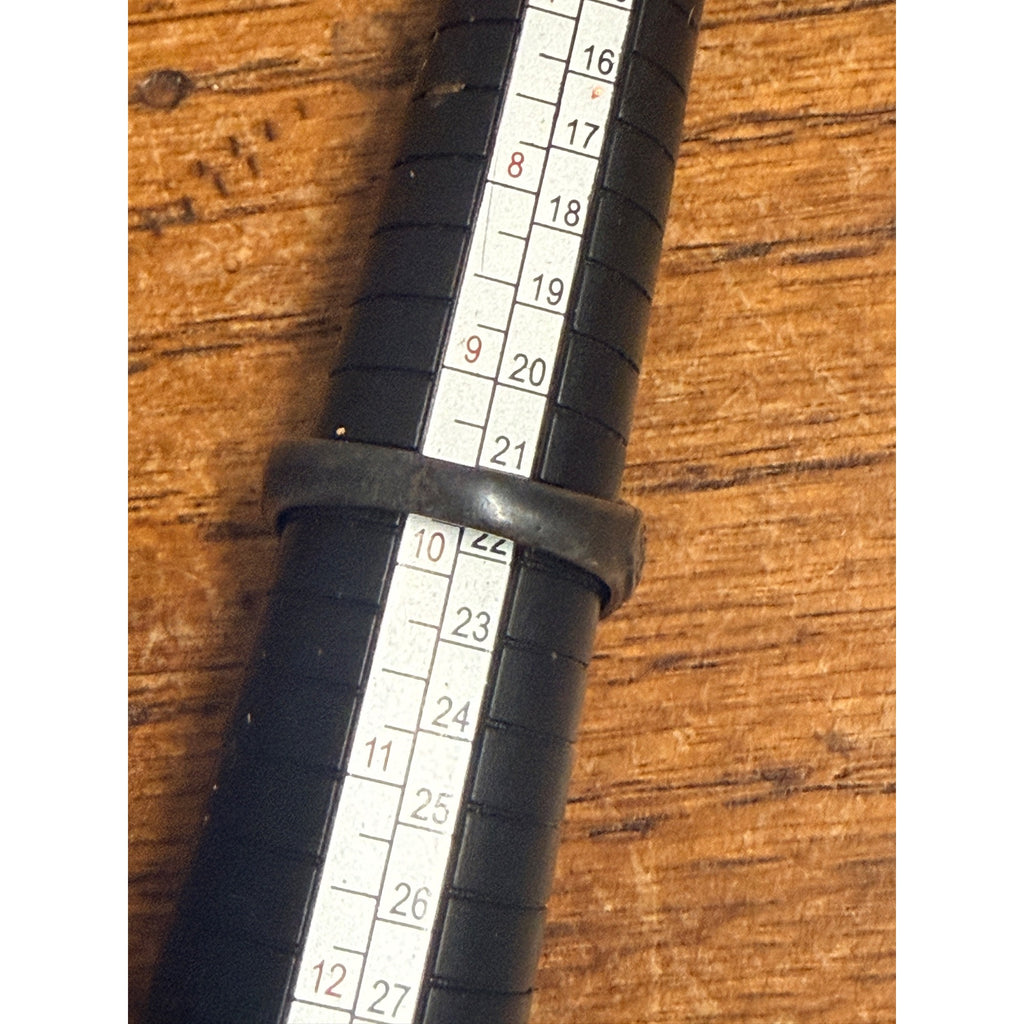 Vintage 32nd Infantry Division US Army Sterling Ring Sz 9.75" Enamel -- 9.61g