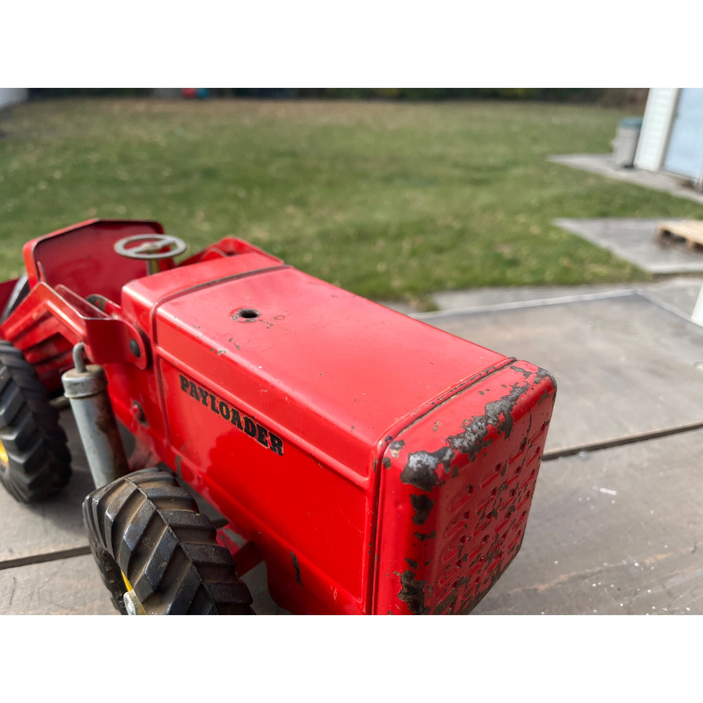 Vintage 1950s Vintage Nylint Hough Hydraulic Payloader #1600 Pressed Steel