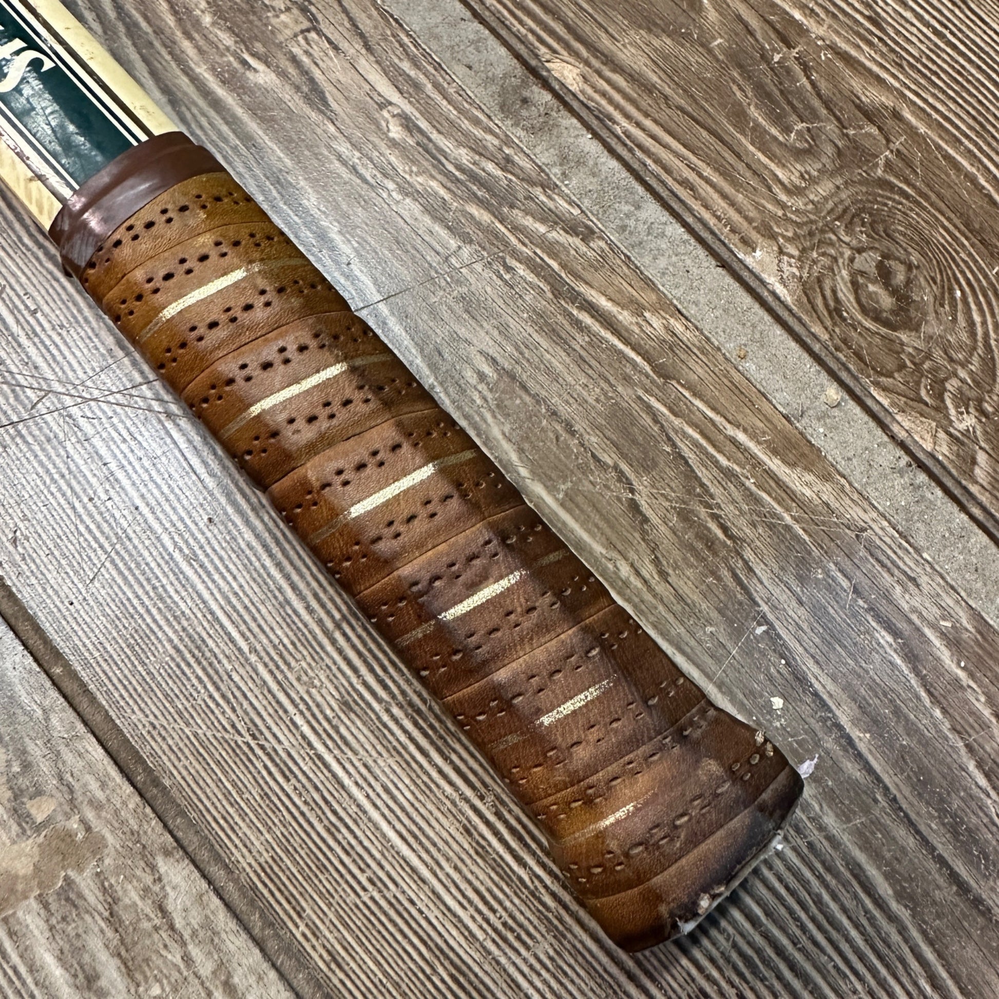 Vintage Spalding Pancho Gonzales Autograph Wood Tennis Racquet 1960s w/ Cover