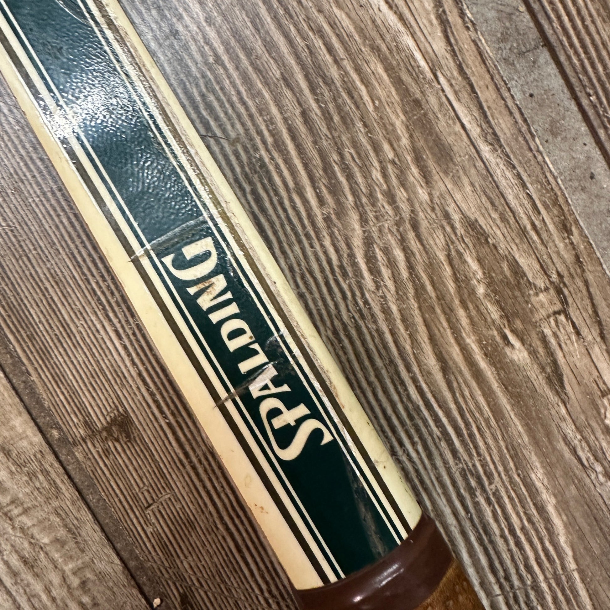 Vintage Spalding Pancho Gonzales Autograph Wood Tennis Racquet 1960s w/ Cover