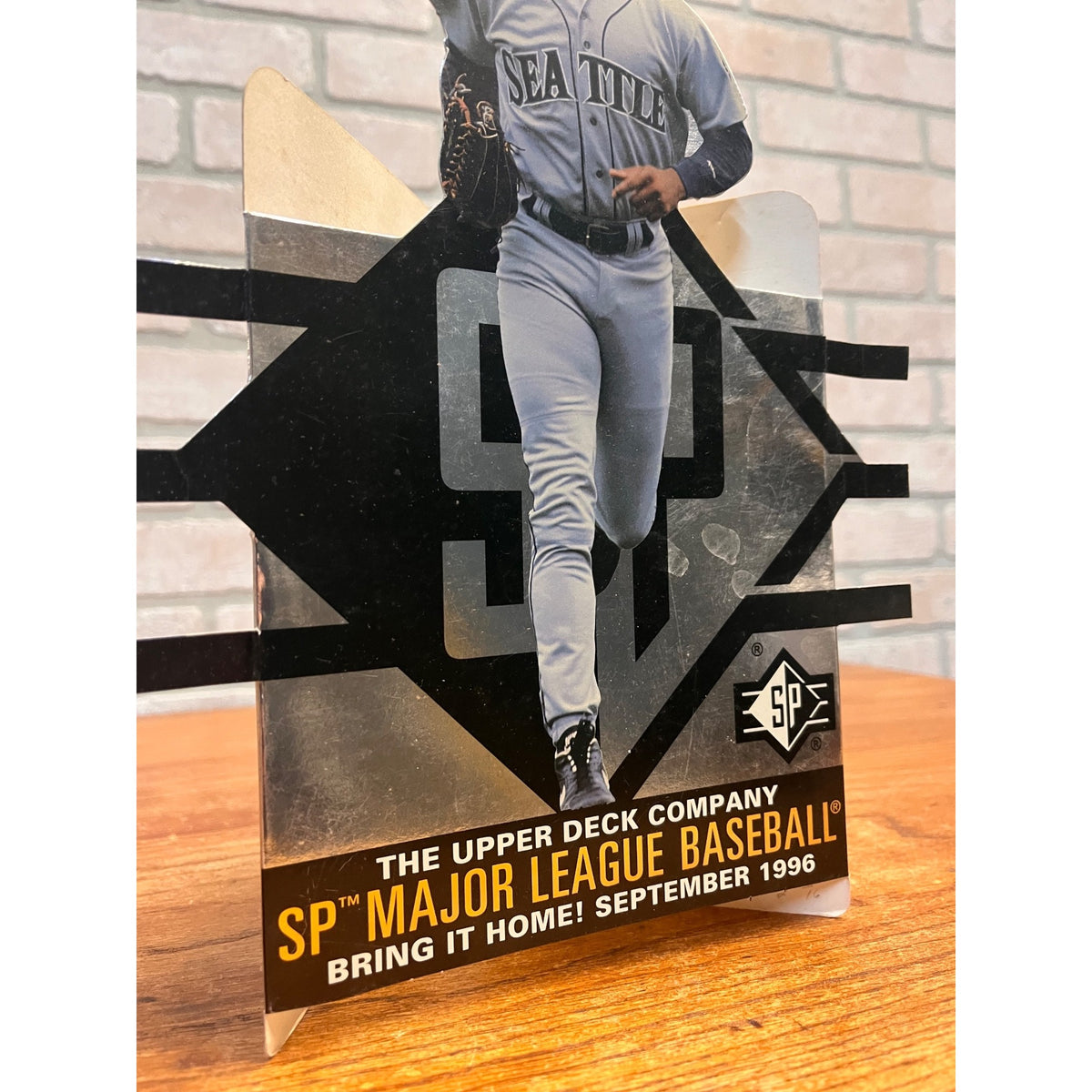 1996 Upper Deck SP Dealer Promo Ken Griffey Jr. Store Display Stand Up Sign