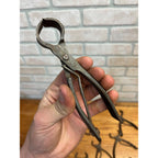 Lot Antique Blacksmith Forged Farrier Hoof Nippers Tinsmith Pliers Hand Tools