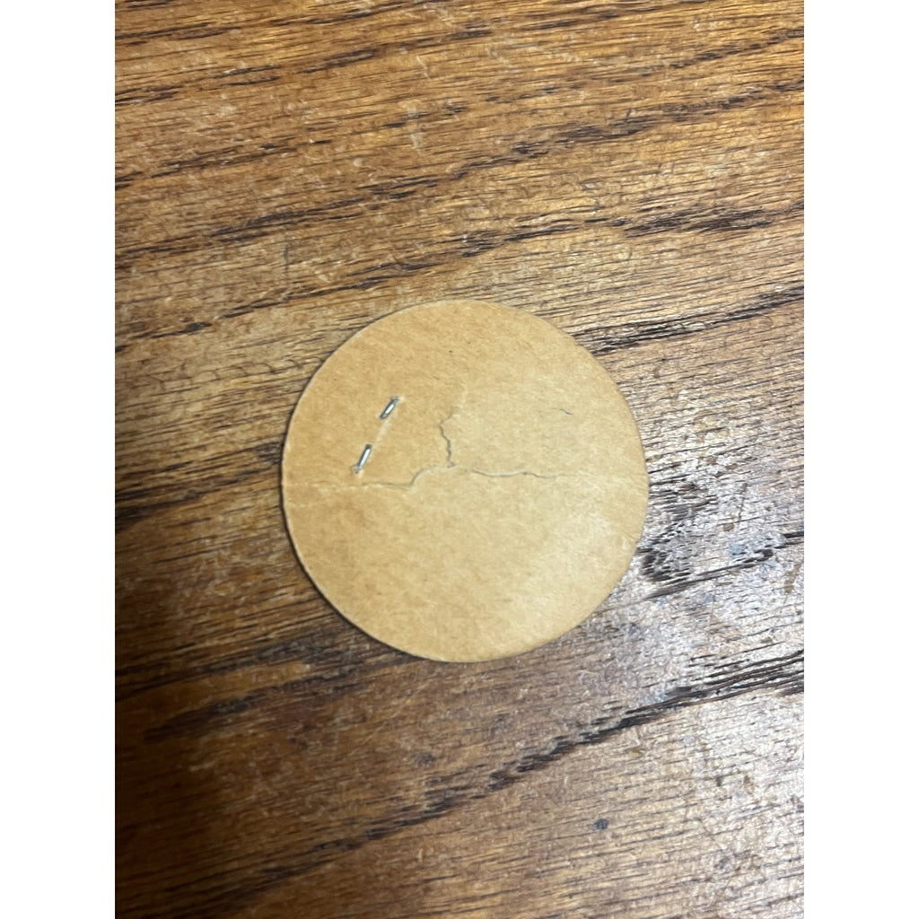 Milk Bottle Cap - Tapper's Dairy / Wausau, WI / Wisconsin /  Grade A Pasteurized Milk