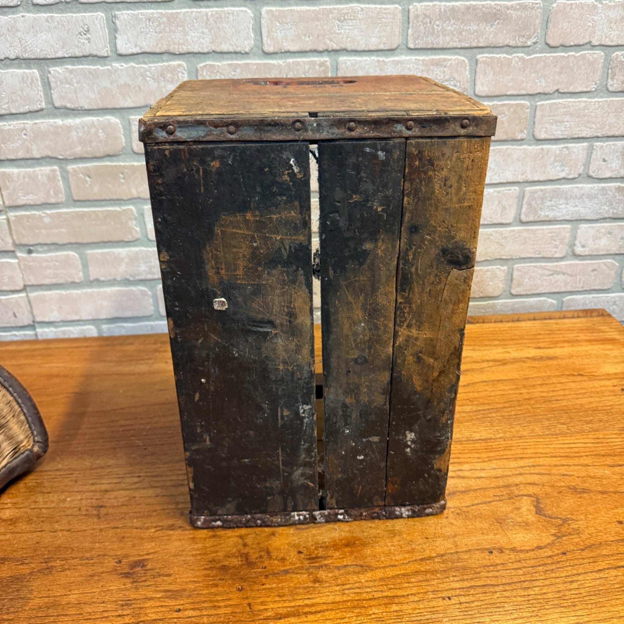Vintage GRAF'S Fine Beverages Wood Soda Case Crate Milwaukee Wis Root Beer