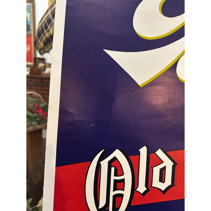 Vintage 1930s Blatz Old Heidelberg Beer Advertising Sign Poster Milwaukee WI