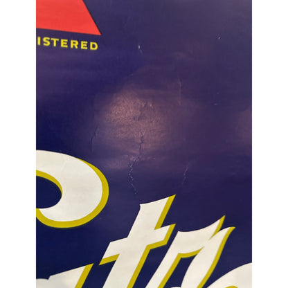 Vintage 1930s Blatz Old Heidelberg Beer Advertising Sign Poster Milwaukee WI