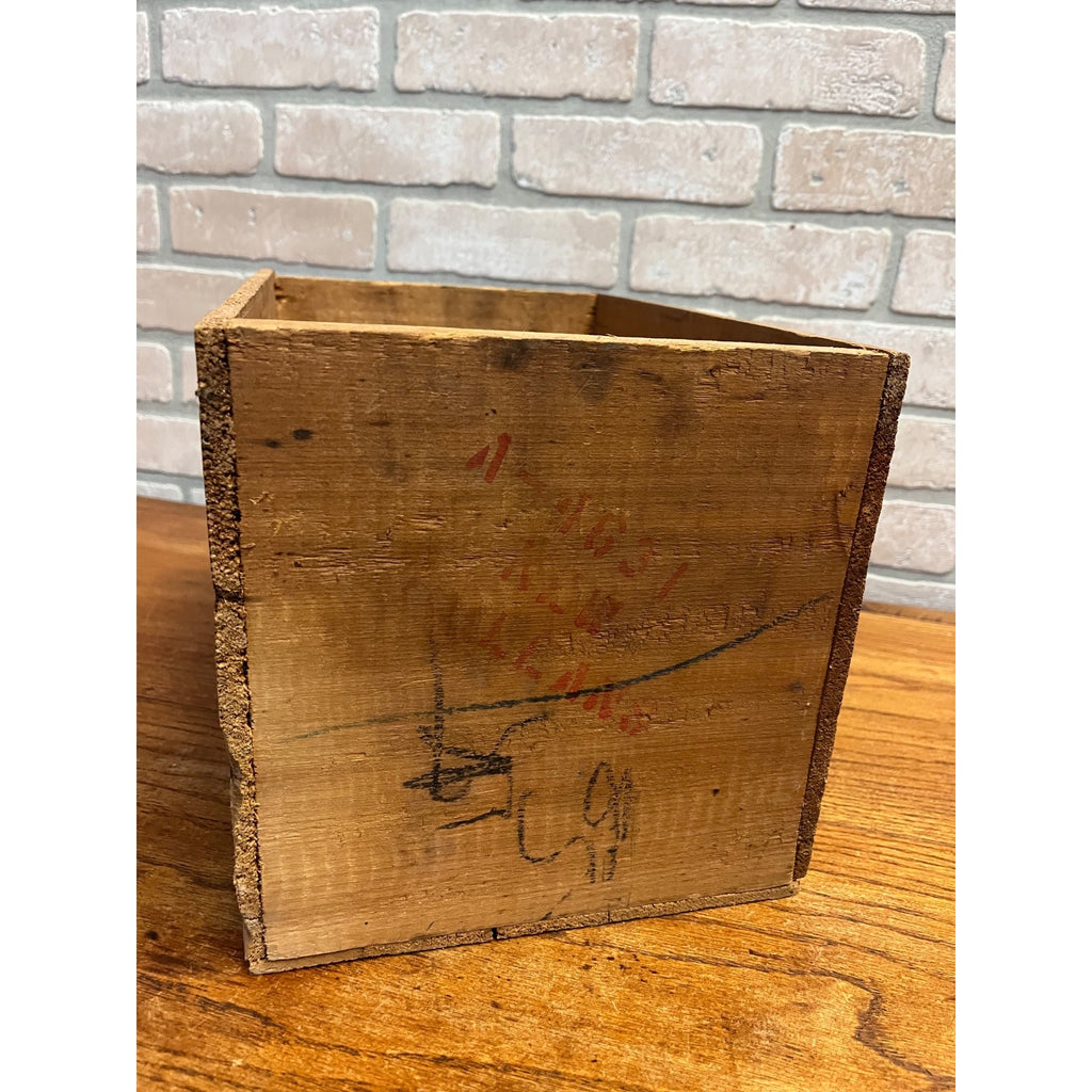 Vintage Armour Star Roast Beef SP Advertising Wooden Box Crate Chicago IL