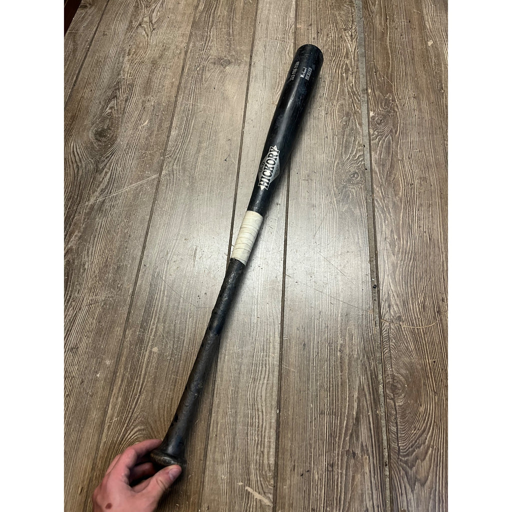 Michael Richard Kane County Cougars Game Used Baseball Bat MLB Old Hickory Pro P100
