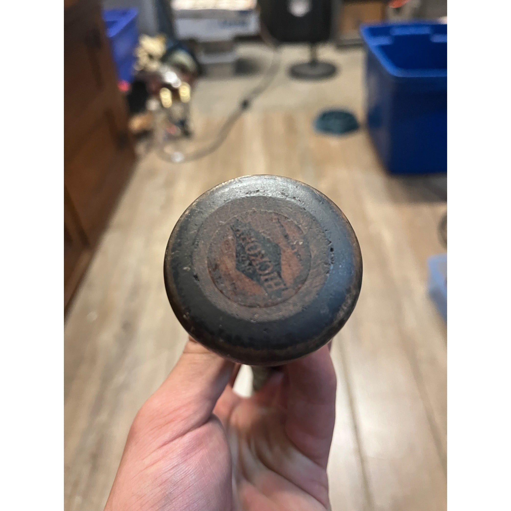 Michael Richard Kane County Cougars Game Used Baseball Bat MLB Old Hickory Pro P100