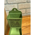 Vintage Advertising NOS Matchsafe Maygas Mayville Wis Match Box Propane 1950s