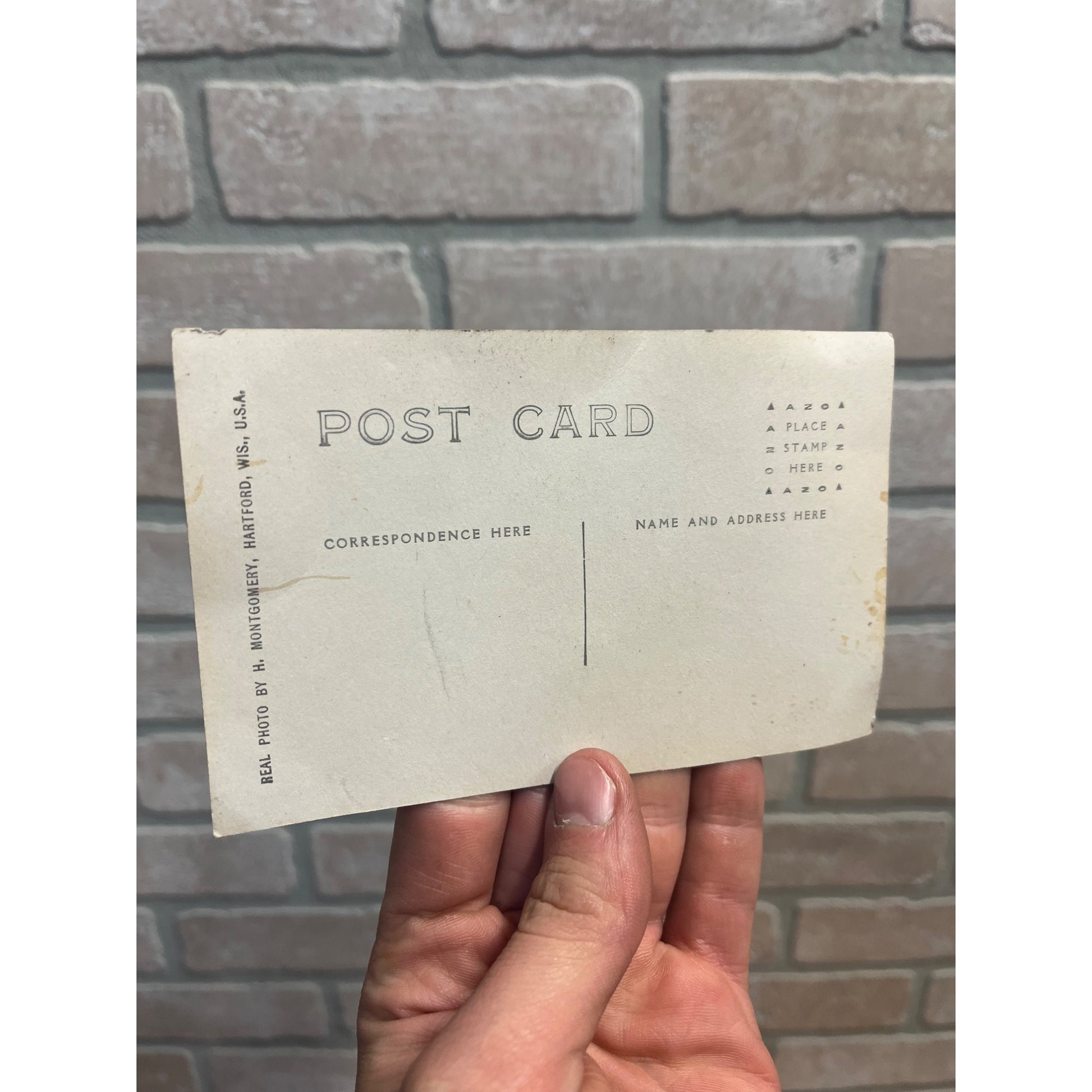 Vintage Shaler Company Waupun Wisconsin Wis WI RPPC Postcard Vulcanizers Factory