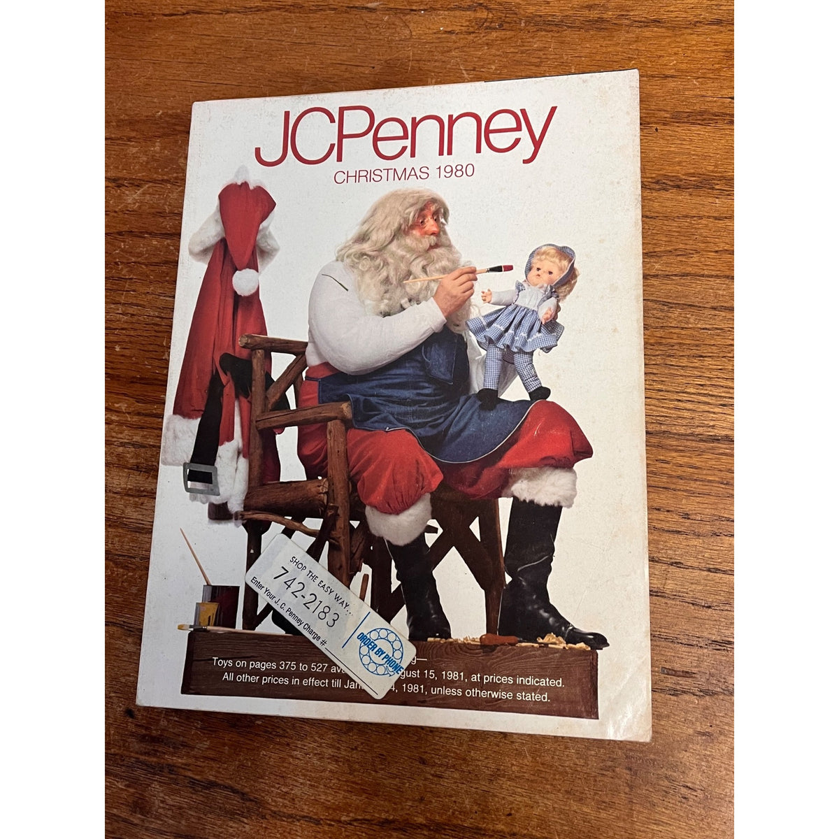 Vintage JC Penney Christmas Wish Book 1980 Catalog Retro Toys Clothes Decor++