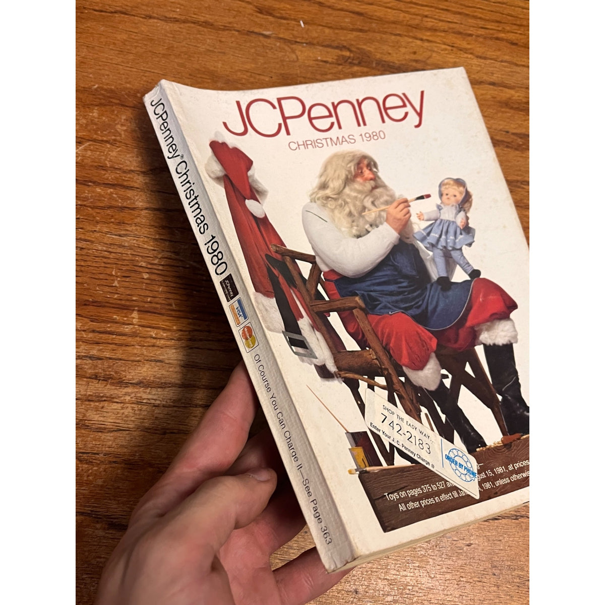 Vintage JC Penney Christmas Wish Book 1980 Catalog Retro Toys Clothes Decor++