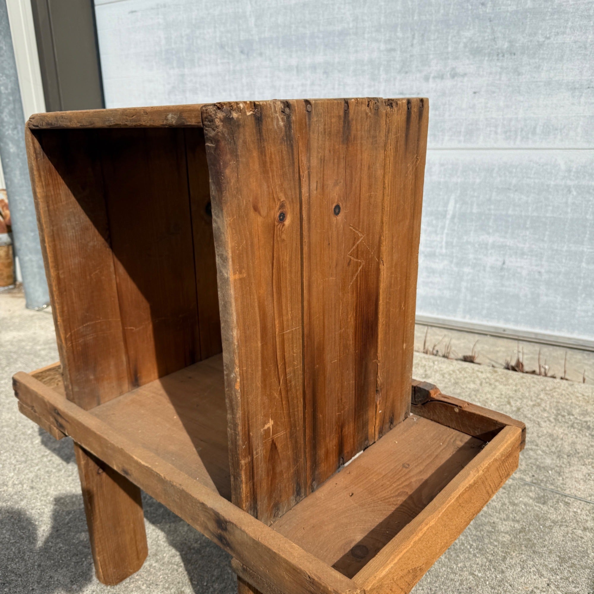 Farrier's Tool Tote Rack Garden Harvest Rack Shelf Primitive Decor