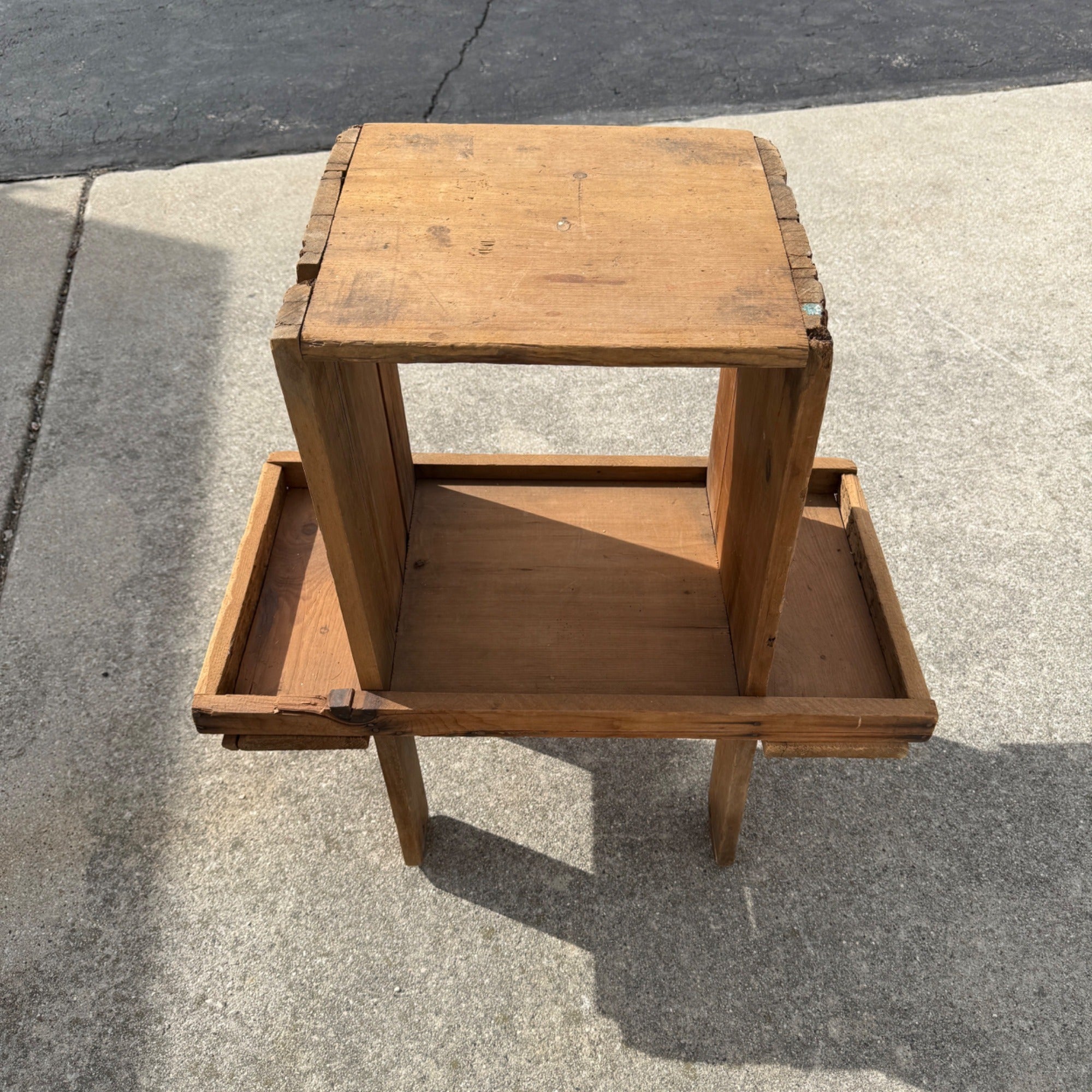 Farrier's Tool Tote Rack Garden Harvest Rack Shelf Primitive Decor