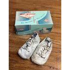Vintage Wee-Walker Baby Shoes Infant Morgan Shoe Co. Carlyle IL - Original Box