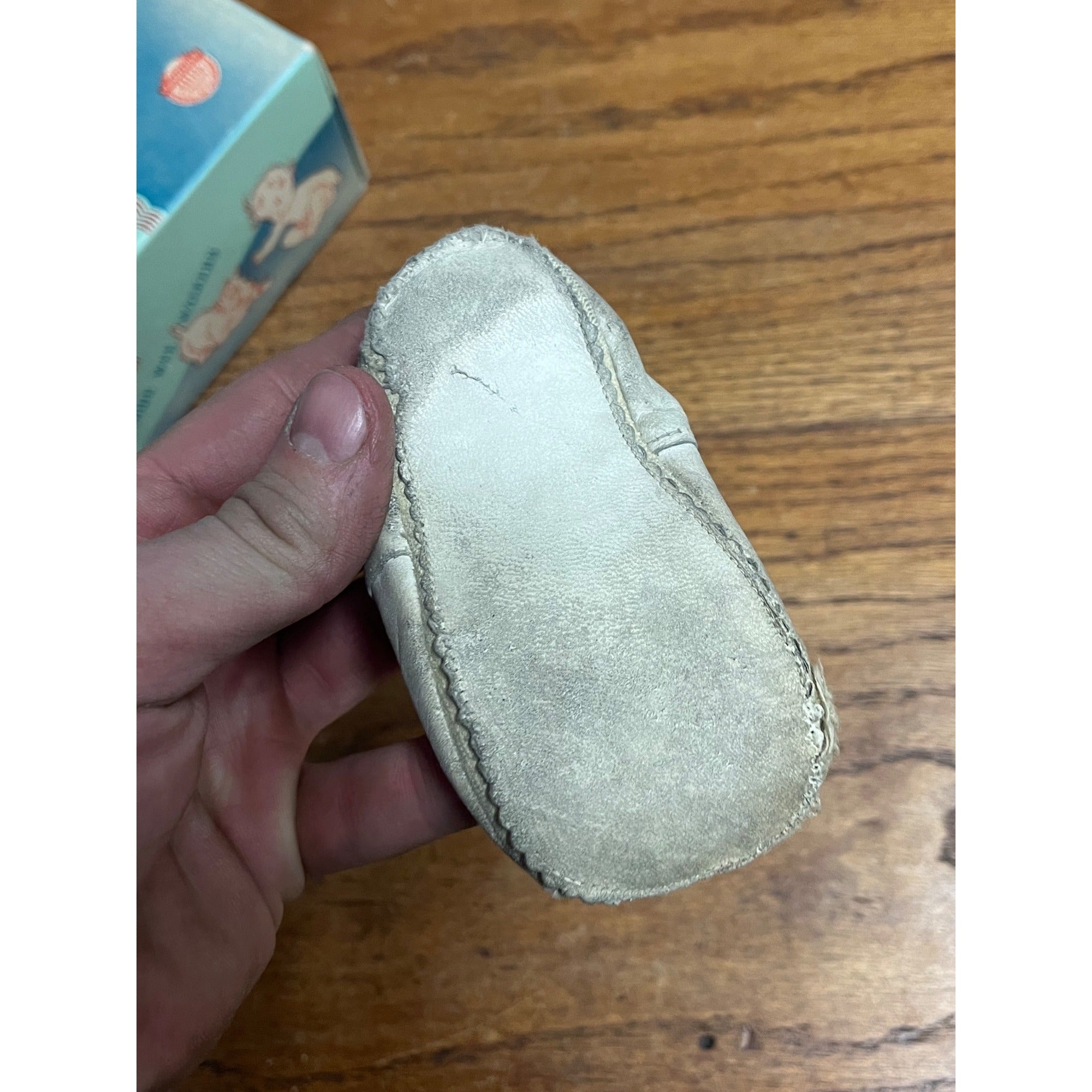 Vintage Wee-Walker Baby Shoes Infant Morgan Shoe Co. Carlyle IL - Original Box