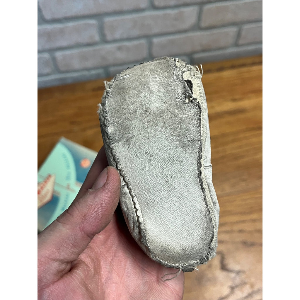 Vintage Wee-Walker Baby Shoes Infant Morgan Shoe Co. Carlyle IL - Original Box