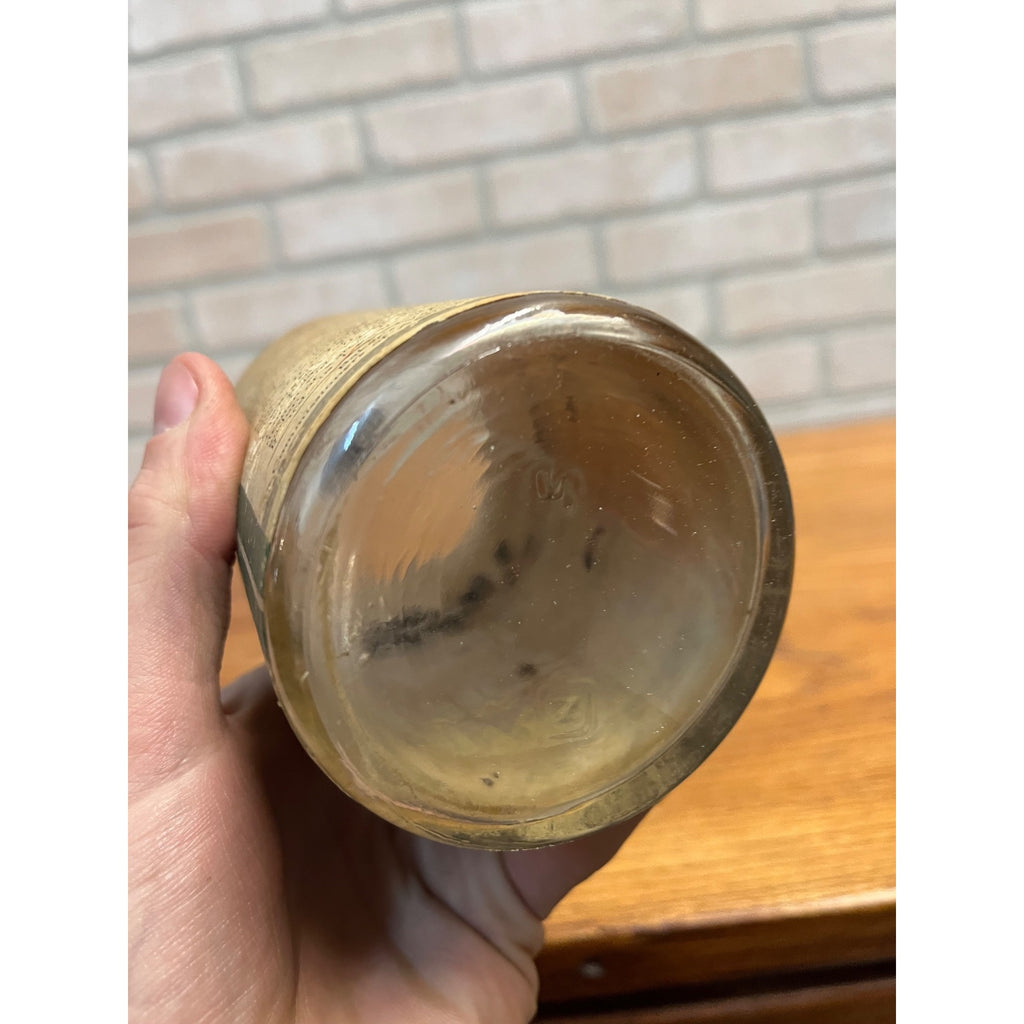 Vintage Bakers Veterinary & Poultry Remedy Medicine Keokuk Iowa Glass Bottle