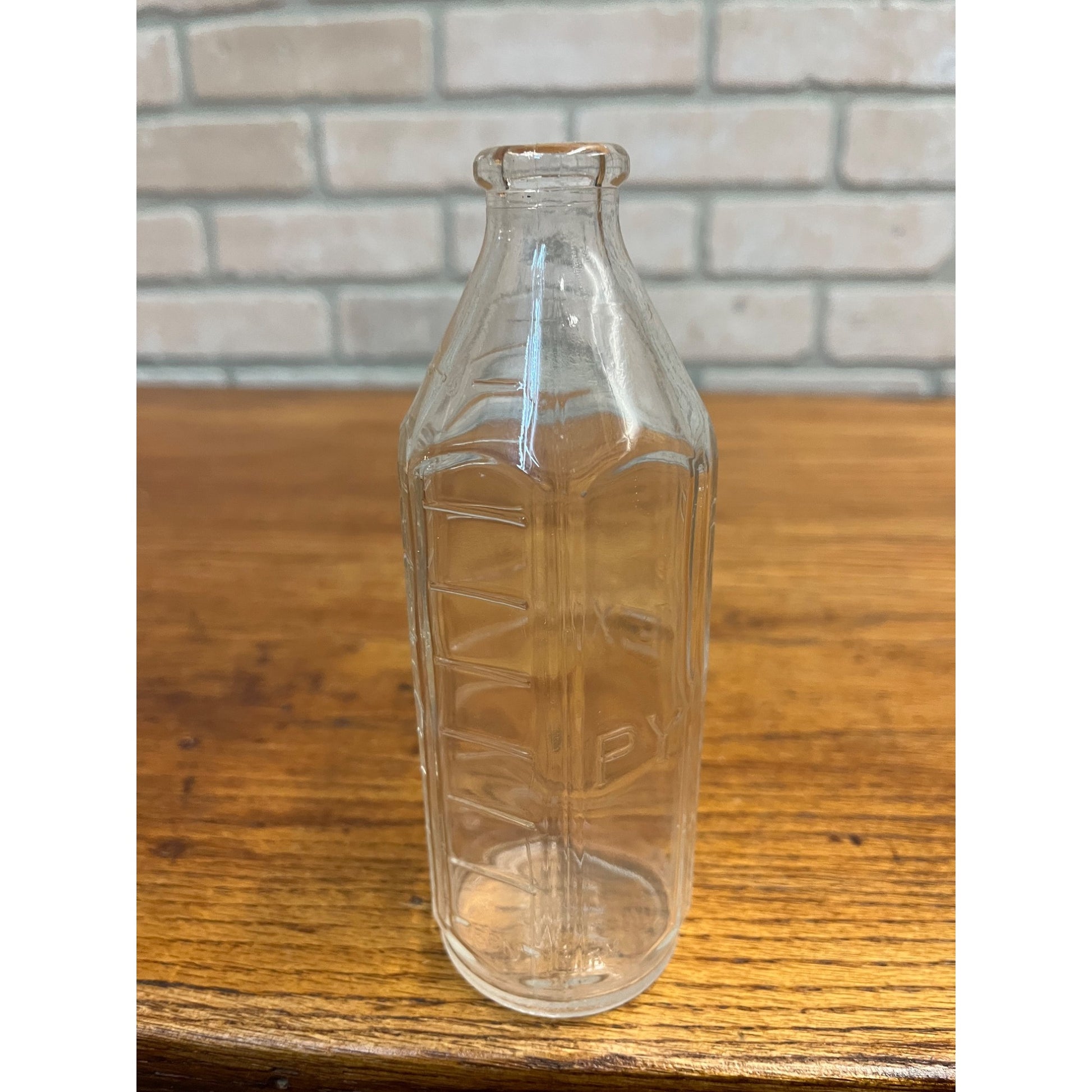 Antique 1920s Pyrex Nursing Glass Baby Bottle 8oz Size