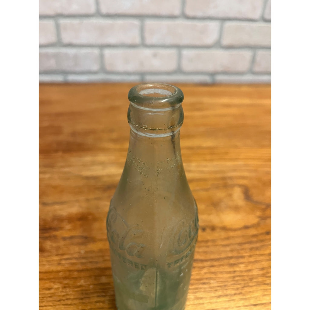 Vintage Original Meridian Miss Coca Cola Bottle Straight Side Shoulder Script MS
