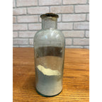 Antique CM. TRACCA. PV Apothecary Pharmacy Medicine Glass Bottle w/ Label