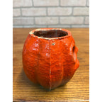Vintage Halloween Jack o' Lantern Pulp Paper Mache JOL Choir Boy 4"