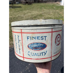 Vintage Campfire Marshmallow Advertising Tin Milwaukee Wis Can Kitchen 5lb