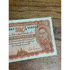 1942 Australia 10 Shillings King George VI Paper Currency