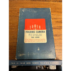 Vintage Tower No. 6250 Folding Camera Sears Roebuck w/ Original Box