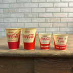 Vintage 4oz Have A Coke Sample Coca Cola Taste Paper Wax Cup Soda