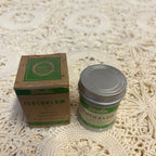 RARE Vintage Ichthalum Soothing Ointment Medicine Jar Burrough Bros w/ Box