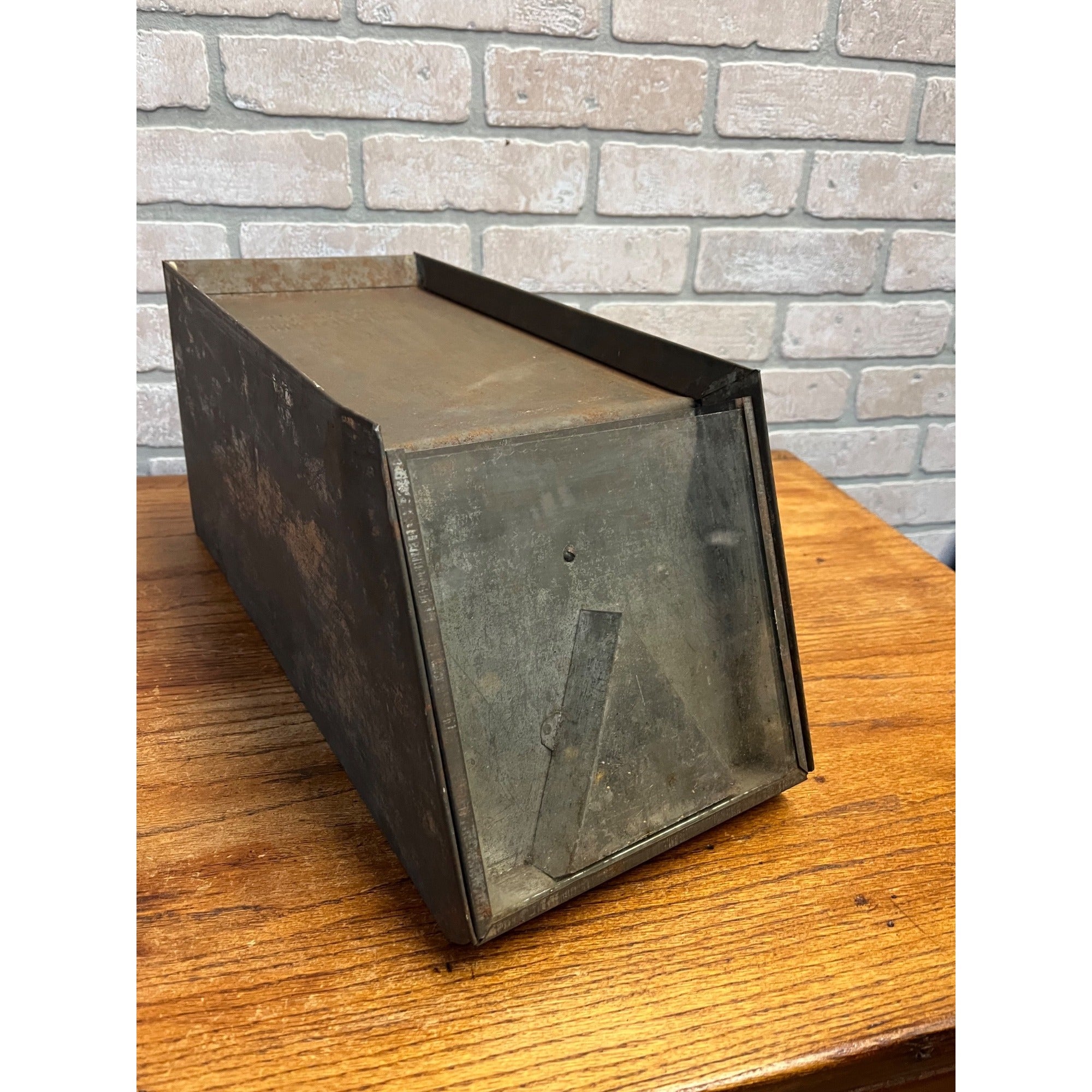 Rare Original Antique E.J. Brach & Sons Galvanized Candy Store Display Mercantile Circa 1926 Chicago, IL