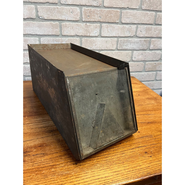 Rare Original Antique E.J. Brach & Sons Galvanized Candy Store Display Mercantile Circa 1926 Chicago, IL