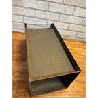 Rare Original Antique E.J. Brach & Sons Galvanized Candy Store Display Mercantile Circa 1926 Chicago, IL