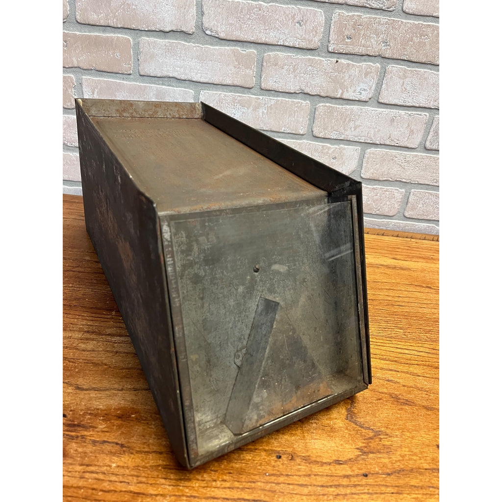 Rare Original Antique E.J. Brach & Sons Galvanized Candy Store Display Mercantile Circa 1926 Chicago, IL