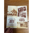 Pioneer Village Museum Vintage Wisconsin Dells Kilbourn Travel Brochure