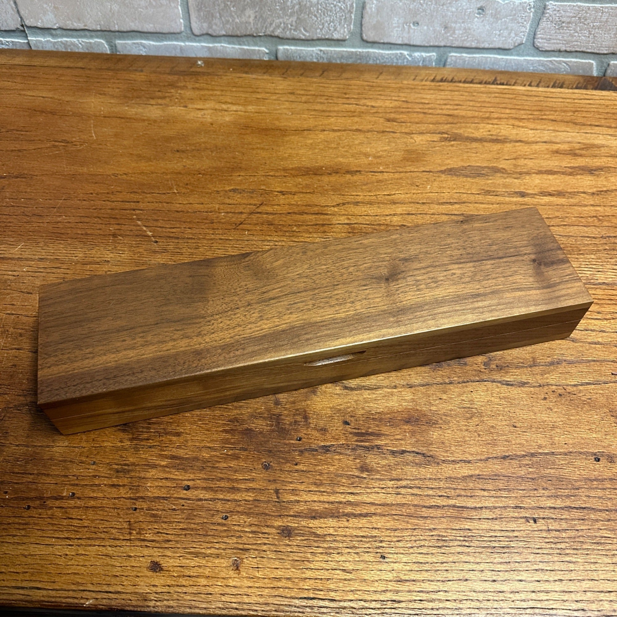 Nordholm Stainless Carving Set MCM Sweden Wooden Box 2 Pieces Fork & Knife